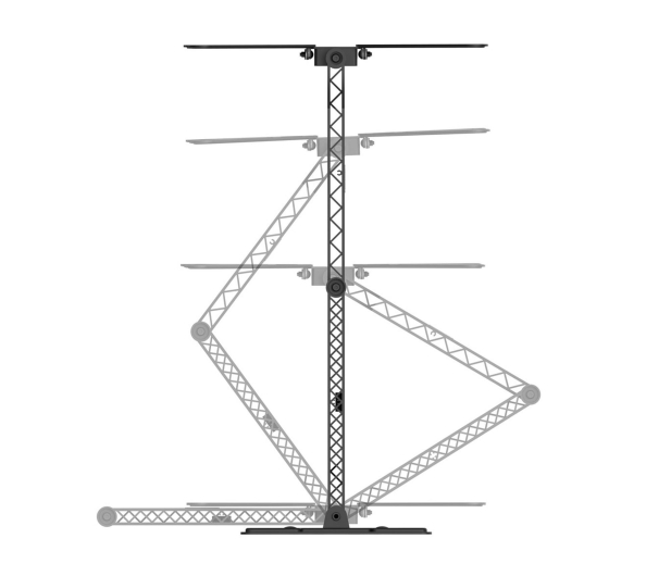 Hama Uchwyt do TV VESA 400x400 fullmotion 2 ramiona 72 cm 65" - 1516976 - zdjęcie 3